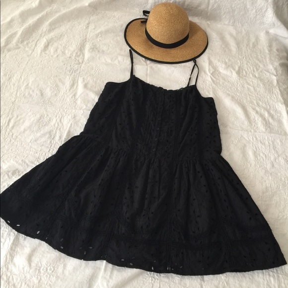 Joie Black Eyelet Sundress - Picture 6 of 9